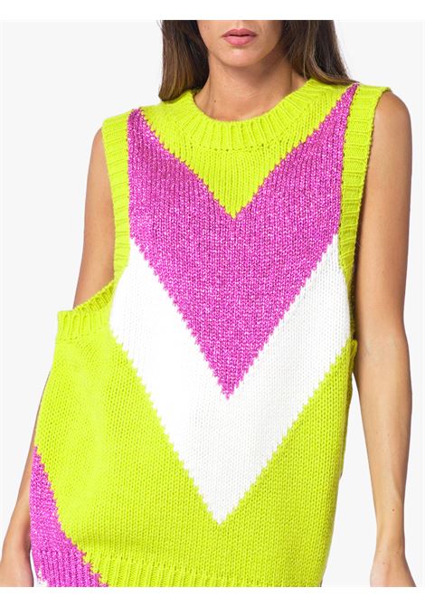 Gilet over multicolor CIRCUS HOTEL | Maglie | H3WF03RG063